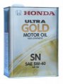   HONDA ULTRA GOLD SN 5W40