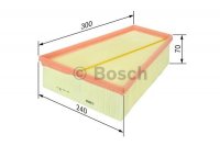 Фильтрующий элемент воздушного фильтра двигателя Bosch F 026 400 109