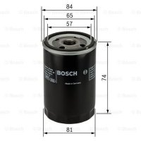 Масляный фильтр Bosch 0 986 452 016