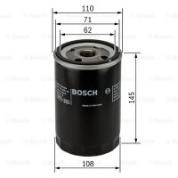 Масляный фильтр Bosch 0 451 203 201