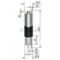 Топливный фильтр, впрыск бензина Bosch 0 450 905 952