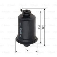 Топливный фильтр, впрыск бензина Bosch 0 986 450 115