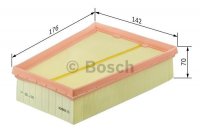 Фильтрующий элемент воздушного фильтра двигателя Bosch 1 457 433 529