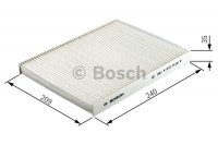 Салонный фильтр угольный Bosch 1 987 432 409