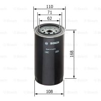 Сменный топливный фильтр Bosch F 026 402 034