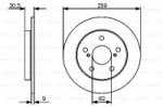 Диск тормозной, задний Bosch 0 986 479 418