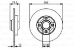 Диск тормозной, задний Bosch 0 986 479 383