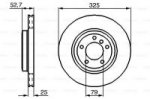 Диск тормозной, передний Bosch 0 986 478 012