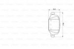 Дисковые тормозные колодки, задние Bosch 0 986 424 756