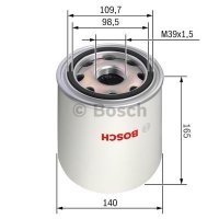 Коробка с сушильным агентом Bosch 0 986 628 255